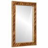 vidaXL Mirror Brown 70 x 50 x 3 cm Glass