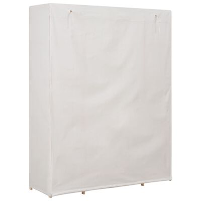 vidaXL Wardrobe White 135x40x170 cm Fabric