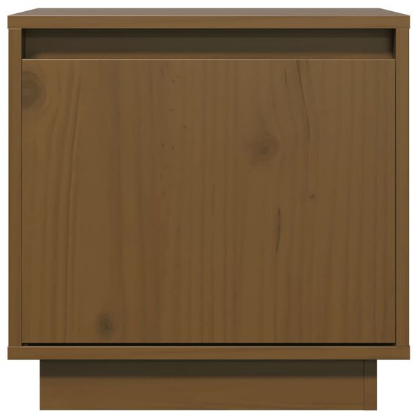 vidaXL Bedside Cabinets 2 pcs Honey Brown 40x30x40 cm Solid Wood Pine