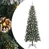 vidaXL Artificial Christmas Tree Green 240 cm