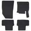 vidaXL Car Mat 4 pcs Black suitable for CAPTUR 2020- Rubber