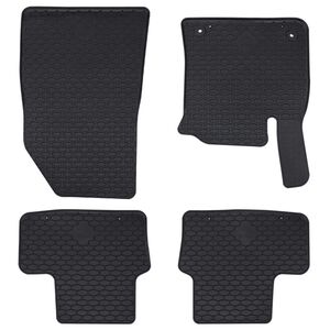 vidaXL Car Mat 4 pcs Black suitable for CAPTUR 2020- Rubber