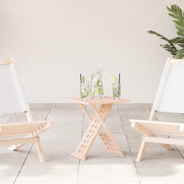 vidaXL Coffee Table Brown 33 x 33 x 40.5 cm Solid Walnut wood