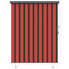 vidaXL Roller Blind Orange and Brown 200 x 250 cm Fabric and Aluminum
