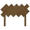 vidaXL Bed Headboard Honey Brown 104x3x80.5 cm Solid Wood Pine