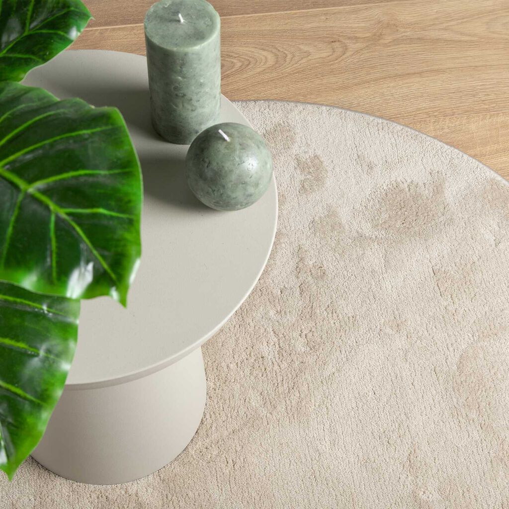 vidaXL Rug Folding Beige 80 x 150 cm Cotton