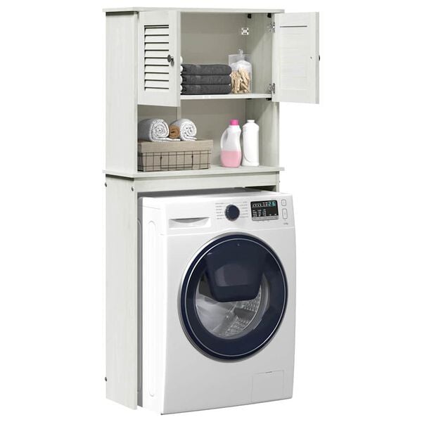 vidaXL Washing Machine Cabinet with Shelf VIGO White and Antique White