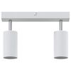 vidaXL Ceiling Spotlight White 26 x 5.5 x 16.5 cm Metal
