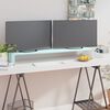 vidaXL TV Stand/Monitor Riser Glass Green 110x30x13 cm