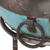 vidaXL Colourful Rustic Fire Pit Ø 40 cm Iron