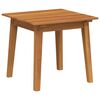 vidaXL Side Table Brown 45 x 45 x 40 cm Solid Acacia Wood