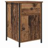 vidaXL Bedside Cabinet 2 pcs Old Wood 40 x 42 x 60 cm Engineered Wood