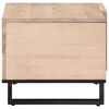 vidaXL Coffee Table White 80x51x40 cm Solid Wood Mango