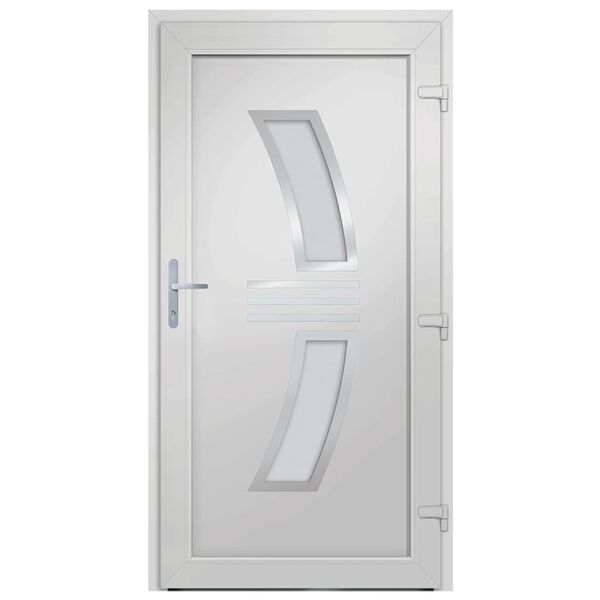 vidaXL Front Door Anthracite 88x200 cm PVC