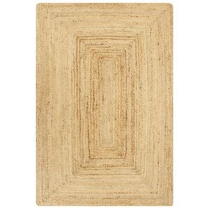 vidaXL Handmade Rug Jute Natural 160x230 cm