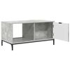 vidaXL Coffee Table Concrete grey 90 x 49 x 46 cm Engineered wood