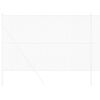 vidaXL Welded Wire Fence Silver 1.6 x 25 m