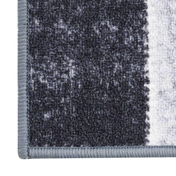 vidaXL Carpet Runner Grey 80x600 cm