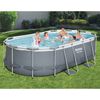 Bestway Power Steel Above Ground Pool Oval 427x250x100 cm