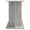 vidaXL Aquarium Stand Grey Sonoma 100x40x60 cm Engineered Wood