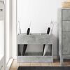 vidaXL Umbrella Stand Concrete Grey 65 x 24 x 50 cm Engineered Wood