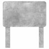 vidaXL Headboard with Headboard Concrete Grey 75 cm Engineered wood