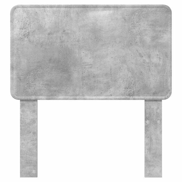 vidaXL Headboard with Headboard Concrete Grey 75 cm Engineered wood