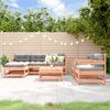vidaXL 7 Piece Garden Lounge Set Solid Wood Douglas