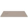 vidaXL Shower Base Tray SMC Brown 100x80 cm