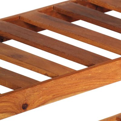 vidaXL Sideboard with 3 Drawers 110x30x80 cm Solid Sheesham Wood