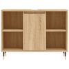 vidaXL Bathroom Cabinet Sonoma Oak 80x33x60 cm Engineered Wood