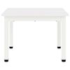 vidaXL Coffee Table White 50 x 50 x 36 cm Solid Pine Wood