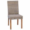 vidaXL Dining Chair 2 pcs Kubu Grey 45 x 54 x 93 cm