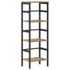 vidaXL Bookshelf 3-Tier 40 x 29.5 x 115 cm Engineered Wood Artisan Oak