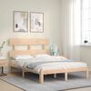 vidaXL Bed Frame without Mattress 120x200 cm Solid Wood Pine