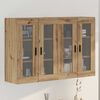 vidaXL Wall Mounted Cabinets 2 pcs Artisan oak 69.5 x 34 x 90 cm