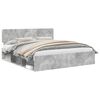 vidaXL Bed Frame with Headboard Concerte 180 x 200 cm Solid Pine Wood
