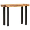 vidaXL Console Table 100x40x76 cm Solid Acacia Wood