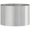 vidaXL Garden 5 pcs Silver 30 x 30 x 20 cm Stainless steel