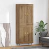 vidaXL Highboard Artisan Oak 69.5 x 34 x 90 cm Engineered Wood