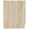 vidaXL Bedside Cabinets 2 pcs Sonoma Oak Engineered Wood