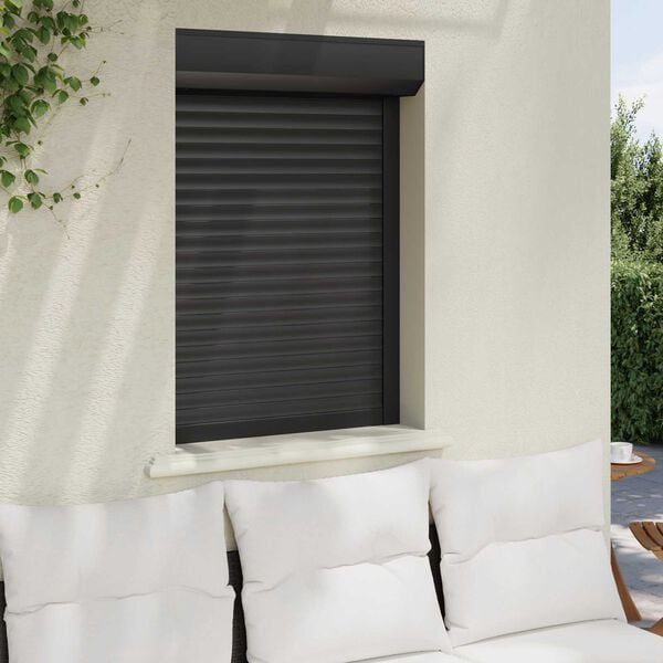 vidaXL Roller Shutter Manual Anthracite 70 x 100 cm