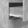 vidaXL Storage Cabinet Concrete Grey 40 x 48 x 81 cm Engineered Wood