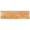 vidaXL Table Top Live Edge 100x40x2,5 cm Solid Wood Mango