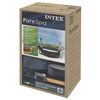 INTEX Spa Cover Dark Grey 180 x 180 cm PVC and PU