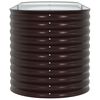 vidaXL Garden Raised Bed Brown 240 x 80 x 81 cm Steel