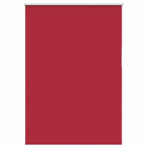 vidaXL Roller Blind Blackout Red 115x130 cm Fabric Width 110.7 cm Polyester