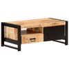 vidaXL Coffee Table 100x50x40 cm Rough Mango Wood