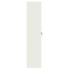 vidaXL Storage Cabinet 2 pcs White 90 x 40 x 180 cm Steel