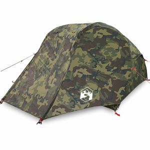 vidaXL Fishing Tent 3-Person Camouflage Waterproof